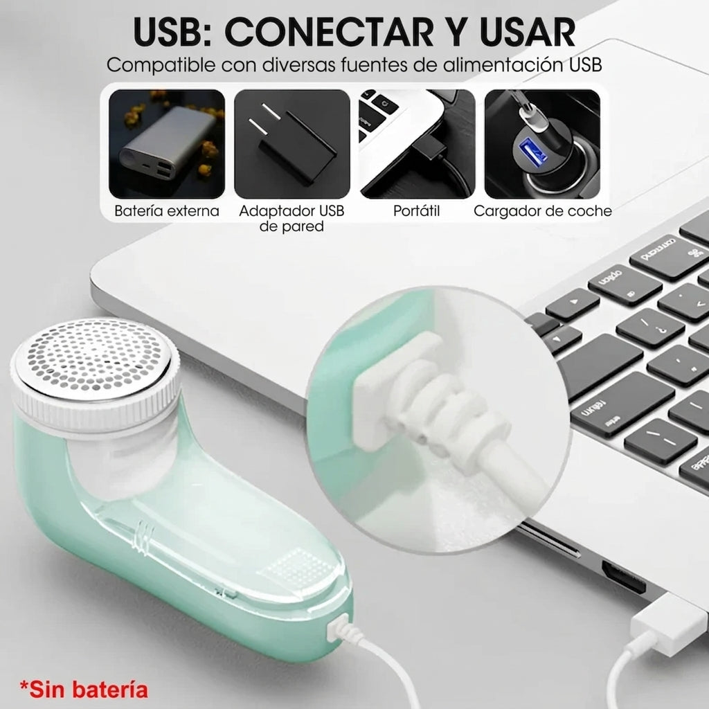 Quitafusas Electrico Para Ropa